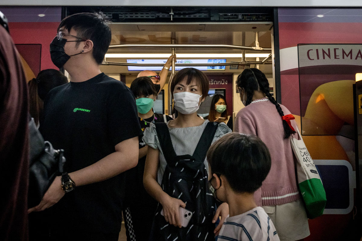 บีทีเอส ออกประกาศผู้โดยสารยังต้องสวมหน้ากากอนามัย
