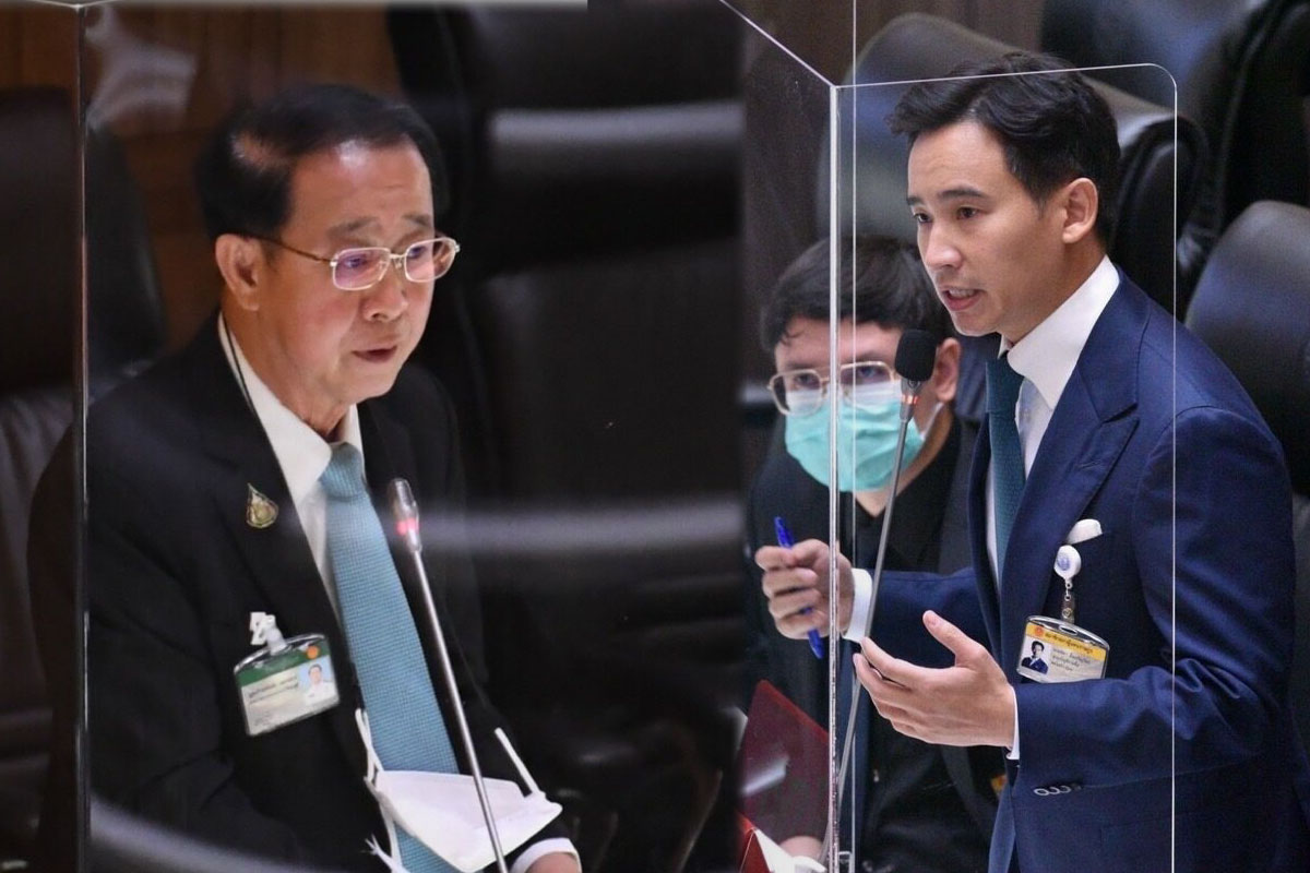 พิธาถาม สมช.มีประสบการณ์แก้วิกฤตเศรษฐกิจแสนล้าน หรือไม่
