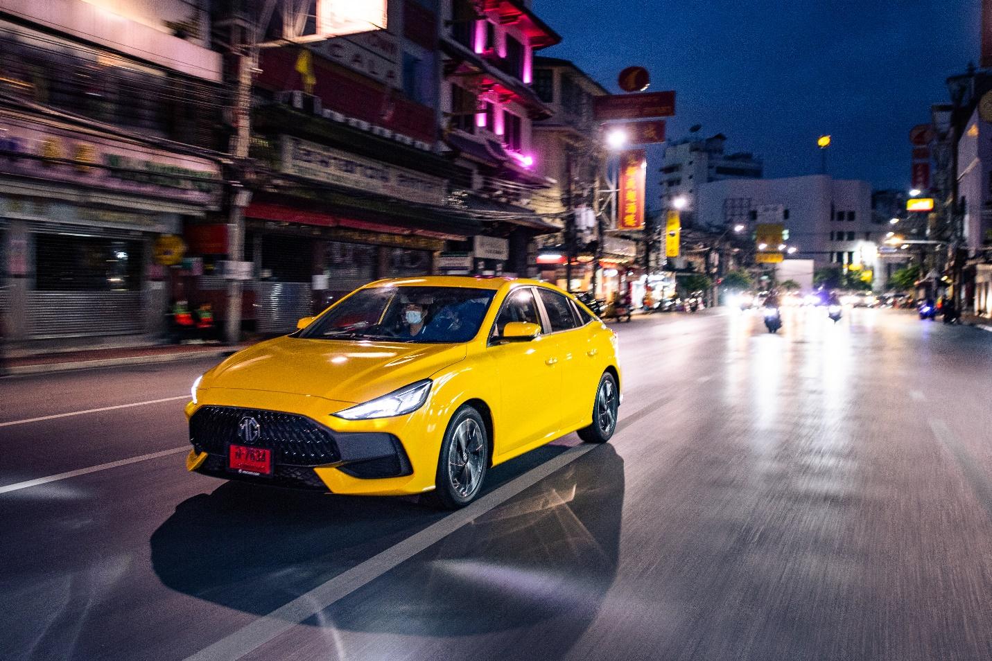 ‘NEW MG5 MY 2022’ รถเก๋งสปอร์ตคูเป้ซีดาน