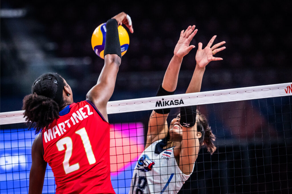 ผลวอลเลย์บอล เนชั่นส์ ลีก 2022 ทีมสาวไทย-โดมินิกัน