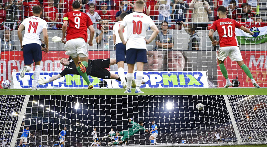 ผลฟุตบอล เนชันลีกส์ อังกฤษเปิดฉากบู่ พ่ายฮังการี – อิตาลีเจ๊าเยอรมัน