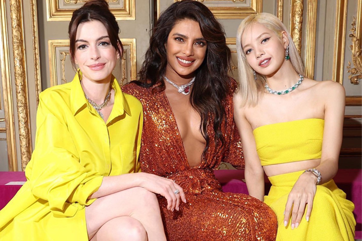 ลิซ่า – แอนน์ แฮทธาเวย์ – ปริยังกา ร่วมเปิดตัวคอลเล็กชันใหม่ Bulgari