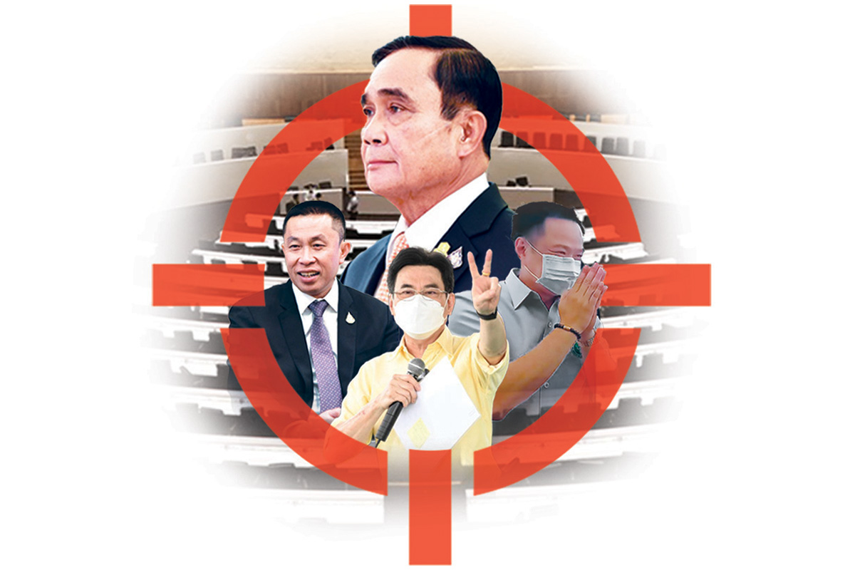อภิปรายไม่ไว้วางใจครั้งสุดท้าย 6 ฝ่ายค้านเด็ดหัว-สอยนั่งร้านประยุทธ์