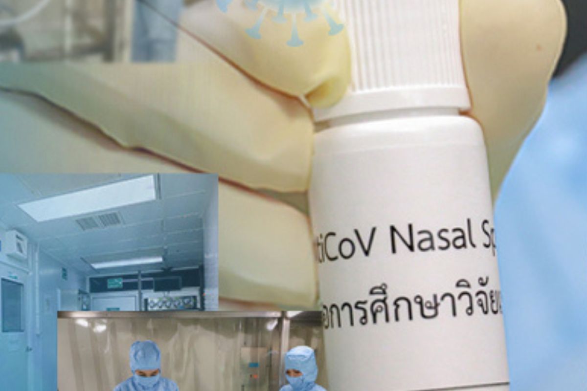 องค์การเภสัชฯคาด สเปรย์พ่นจมูกยับยั้งโควิด-19 ลงตลาดไตรมาส 3 นี้