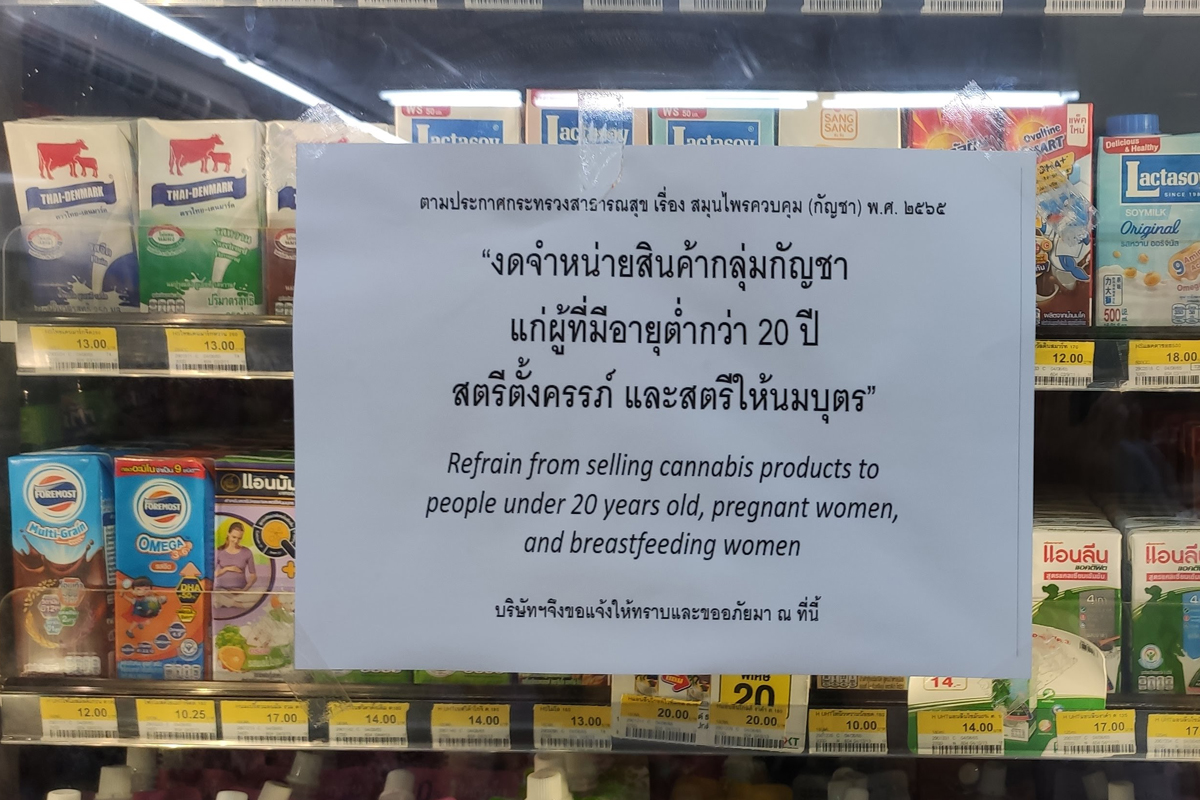 เครื่องดื่มกัญชาสะดุด ราคาตกเหลือโลละพัน