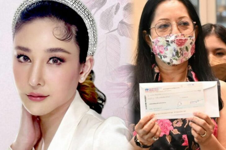 แตงโม แม่แตงโมเข้ารับเงินเยียวยา 110,000 บาท