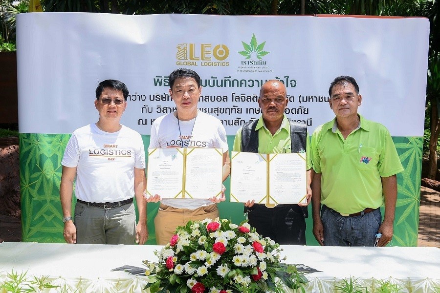 LEO จับมือวิสาหกิจชุมชนสุขฤทัย เกษตรปลอดภัย จ.อุทัยธานี