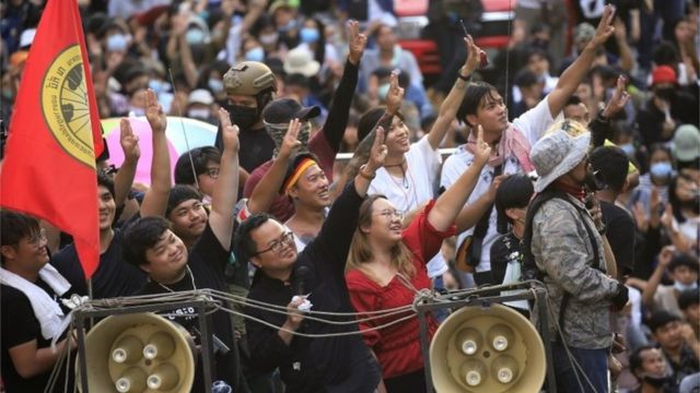 Anti-government protest in Bangkok