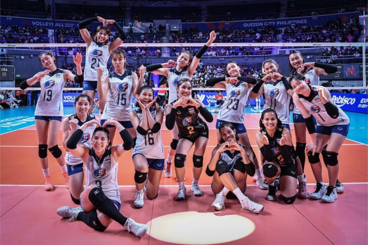 วอลเลย์บอลหญิงเนชั่นส์ลีก 2022 ทีมชาติไทยเข้ารอบ 8 ทีมสุดท้าย