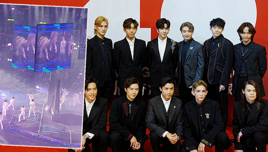 วุ่นถึงรัฐบาลยันธุรกิจ จอยักษ์คอนเสิร์ต Mirror บอยแบนด์ฮ่องกง ตกใส่แดนเซอร์