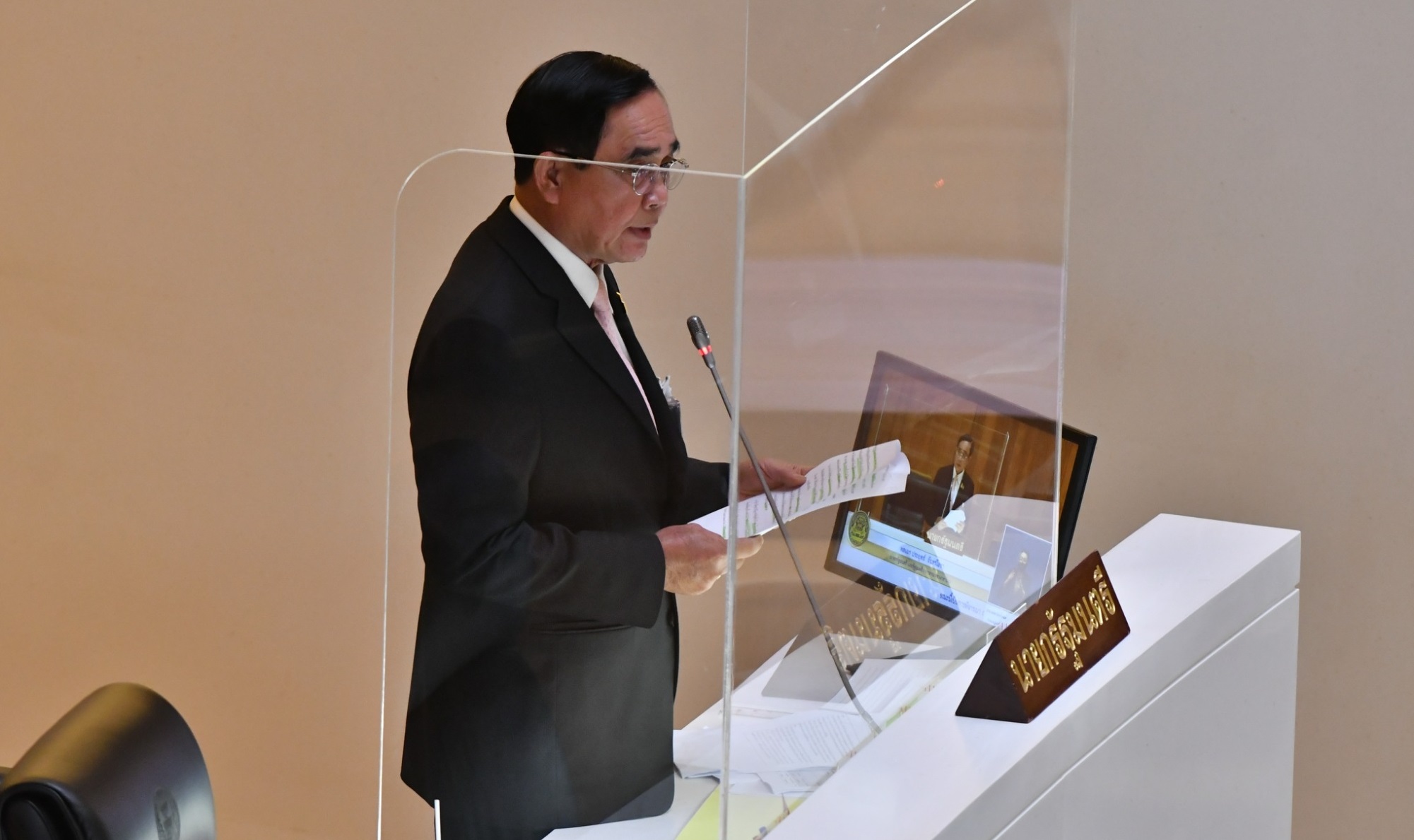 ประยุทธ์ปัดเขียนใบสั่ง สูตรหาร 500 ใส่มือพรรคร่วมรัฐบาล