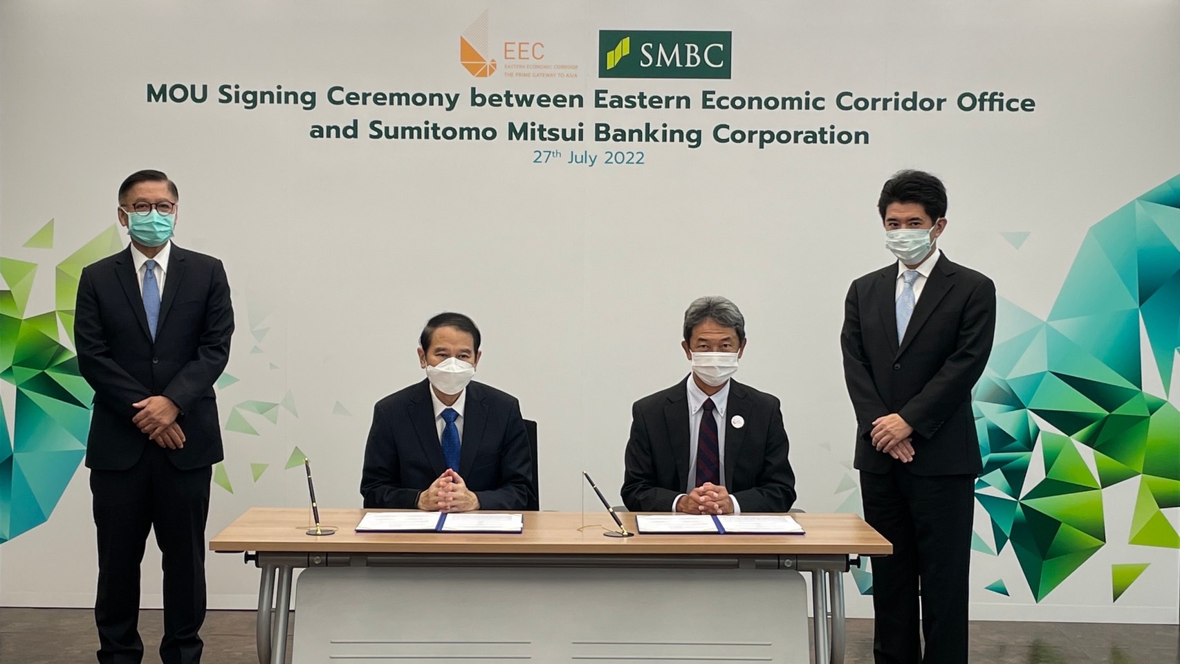 EEC ดึง “ธนาคารซูมิโตโมมิตซุย” ช่วยนักลงทุนญี่ปุ่นในไทยทุกทาง