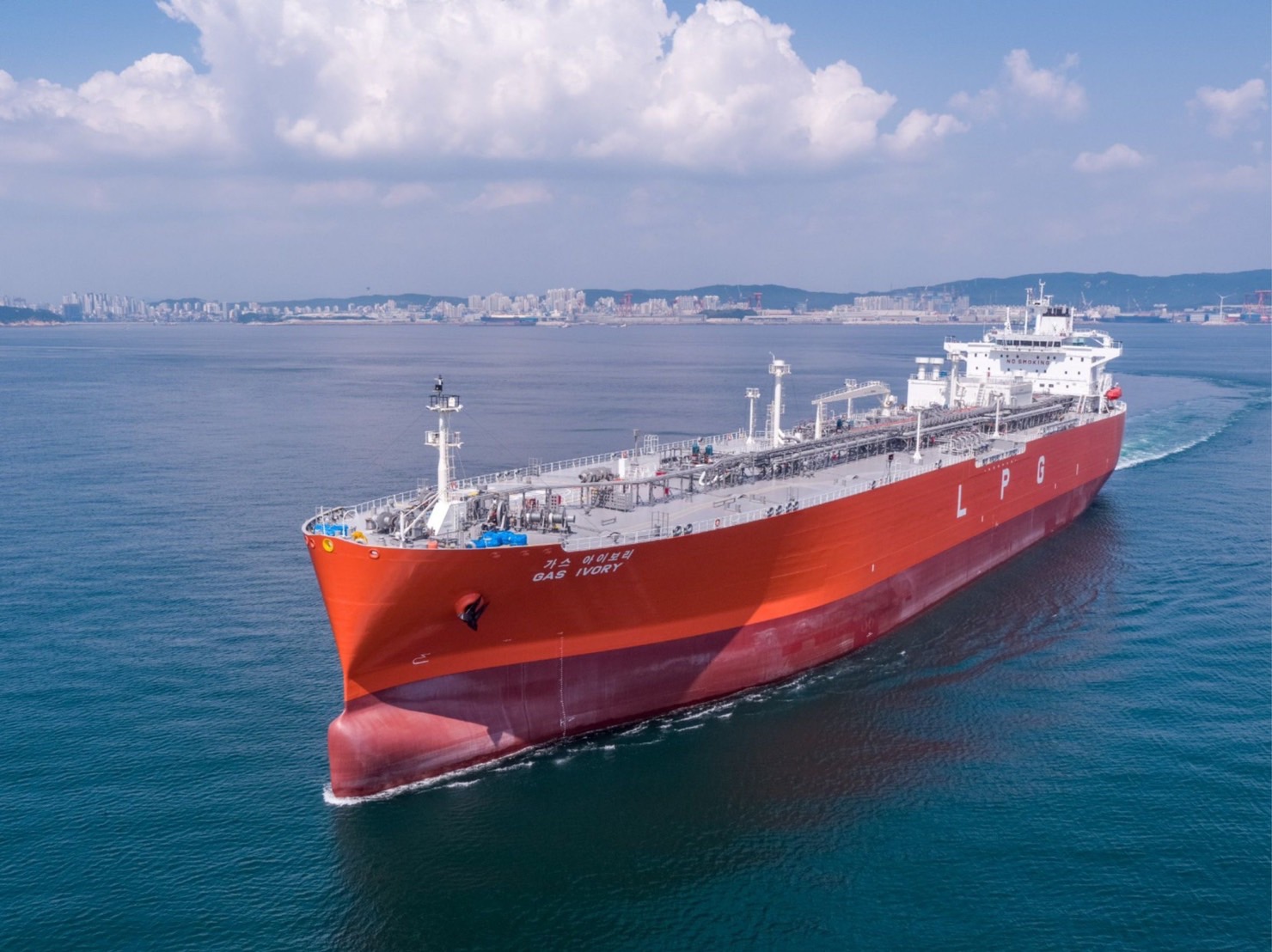 เรือขนส่ง LPG ขนาดใหญ่