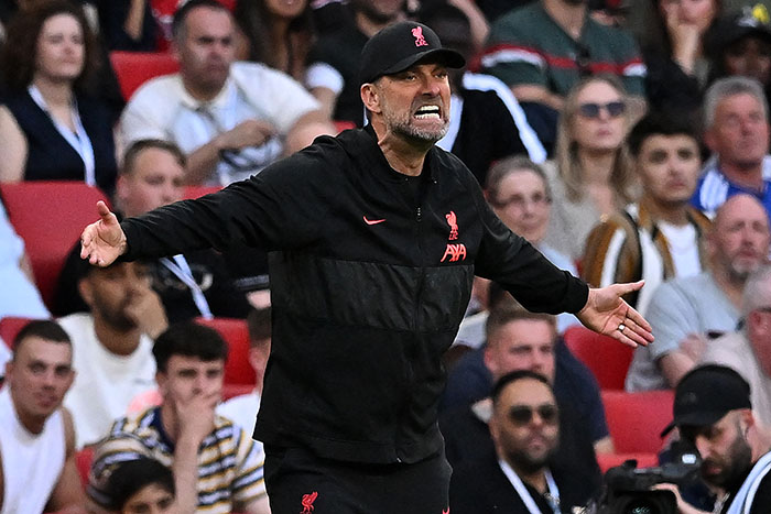 FBL-ENG-FACUP-CHELSEA-LIVERPOOL Jurgen Klopp (Photo by Ben Stansall / AFP)