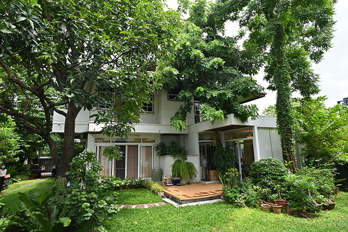 บ้านเก่า35ปีที่ต่อเติมใหม่หลังเกษียณ