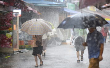 ประกาศเตือนฝนตกหนัก