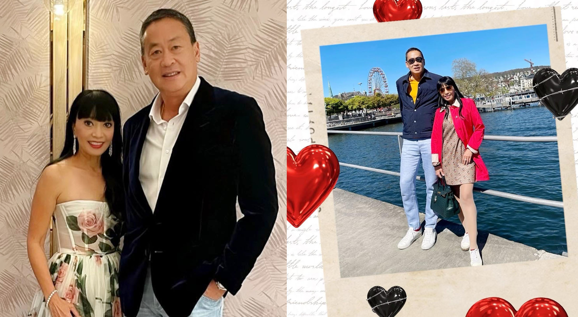 รักคุณเท่าฟ้า หมออ้อม พักตร์พิไล โพสต์ถึง เศรษฐา ทวีสิน ครบรอบแต่งงาน 33 ปี