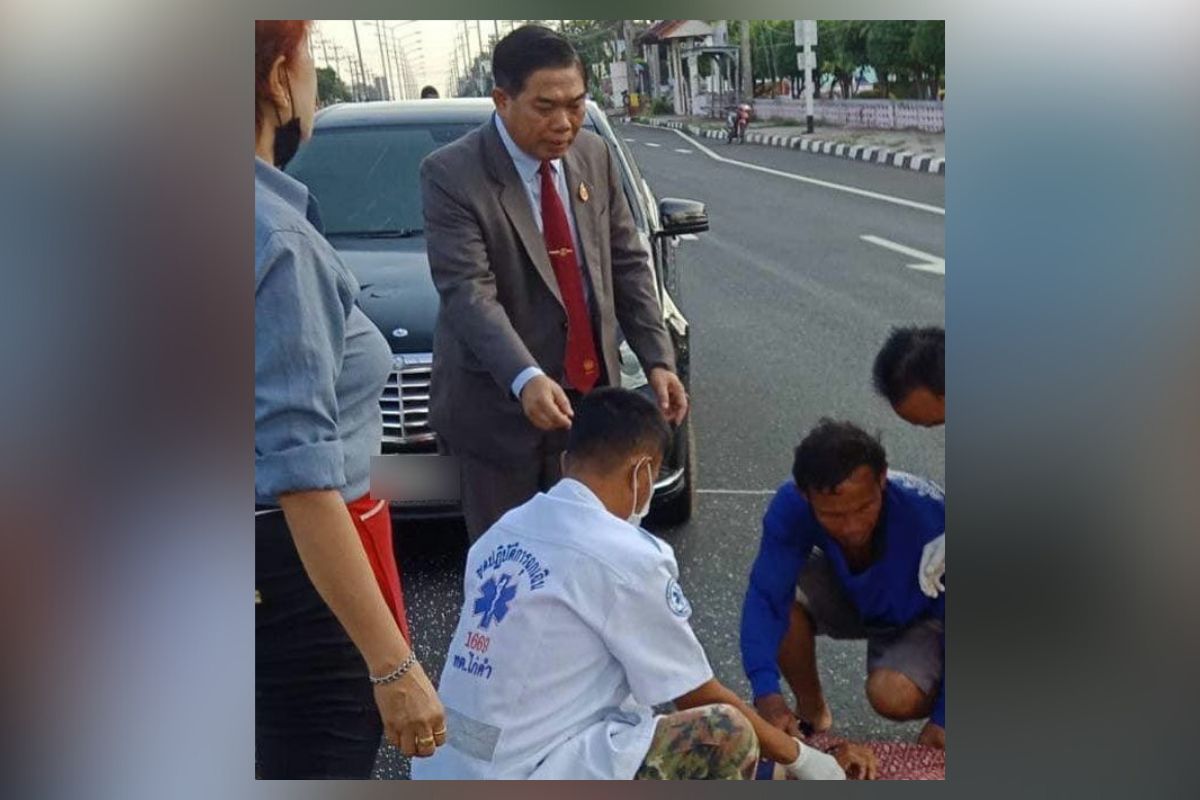 รถเบนซ์ ส.ส.คฑาเทพ ชนยายวัย 77 ปีเสียชีวิต ขณะรีบเดินทางมาประชุมสภา