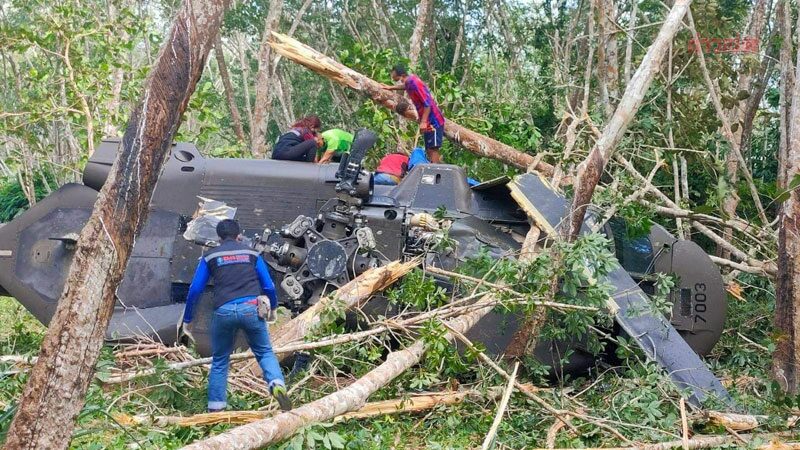 ประยุทธ์ สั่งตรวจสอบเหตุเฮลิคอปเตอร์แม่ทัพภาค 4 ตก