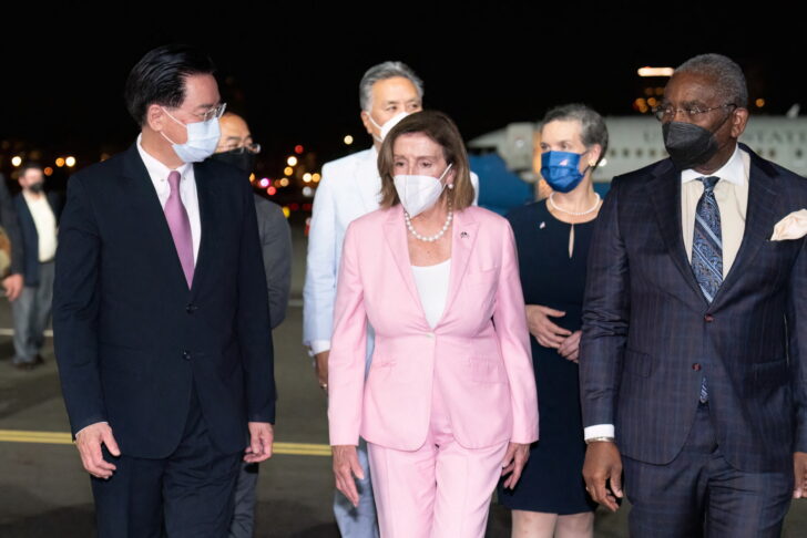 TAIWAN-US-POLITICS-DIPLOMACY สถานทูตจีนตอบกรณีเพโลซีเยือนไต้หวัน เชื่อไทยสนับสนุนจีนเดียว