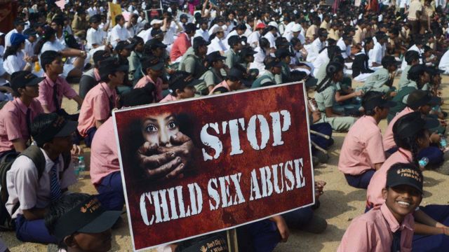 การประท้วงต่อต้านการล่วงละเมิดทางเพศเด็กในอินเดีย