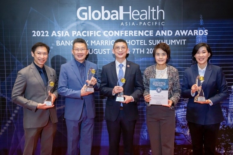 BDMS Wellness Clinic ร่วมภาคภูมิใจคว้า 4 รางวัลระดับนานาชาติ จากงาน 2022 Asia Pacific Conference and Awards