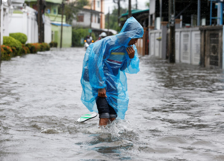 Flood in Bangkok ฝนตกหนักในกรุงเทพ