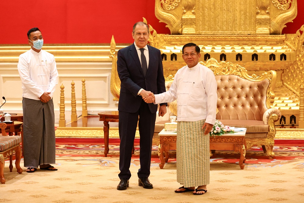 รัสเซียผูกมิตรอาเซียน รมต.ต่างประเทศเยือนเมียนมา พบ มิน อ่อง ลาย