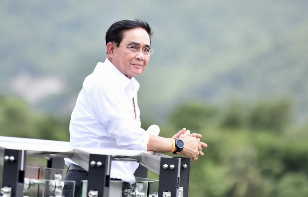 ประยุทธ์ตรวจงานสกายวอล์กเมืองกาญจน์