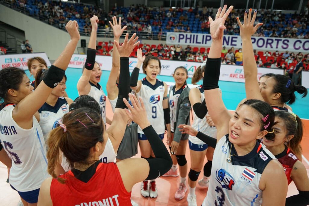 วอลเลย์บอลสาวไทยคว้าที่ 3 AVC คัพ