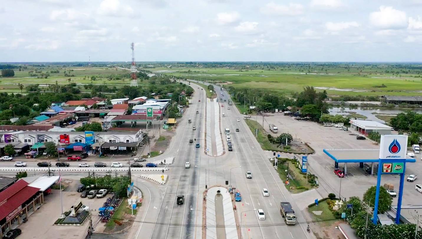 ทางหลวงขยายถนน 6 เลน งบฯ 697 ล้าน เชื่อม “โคราช-ขอนแก่น” เสร็จแล้ว