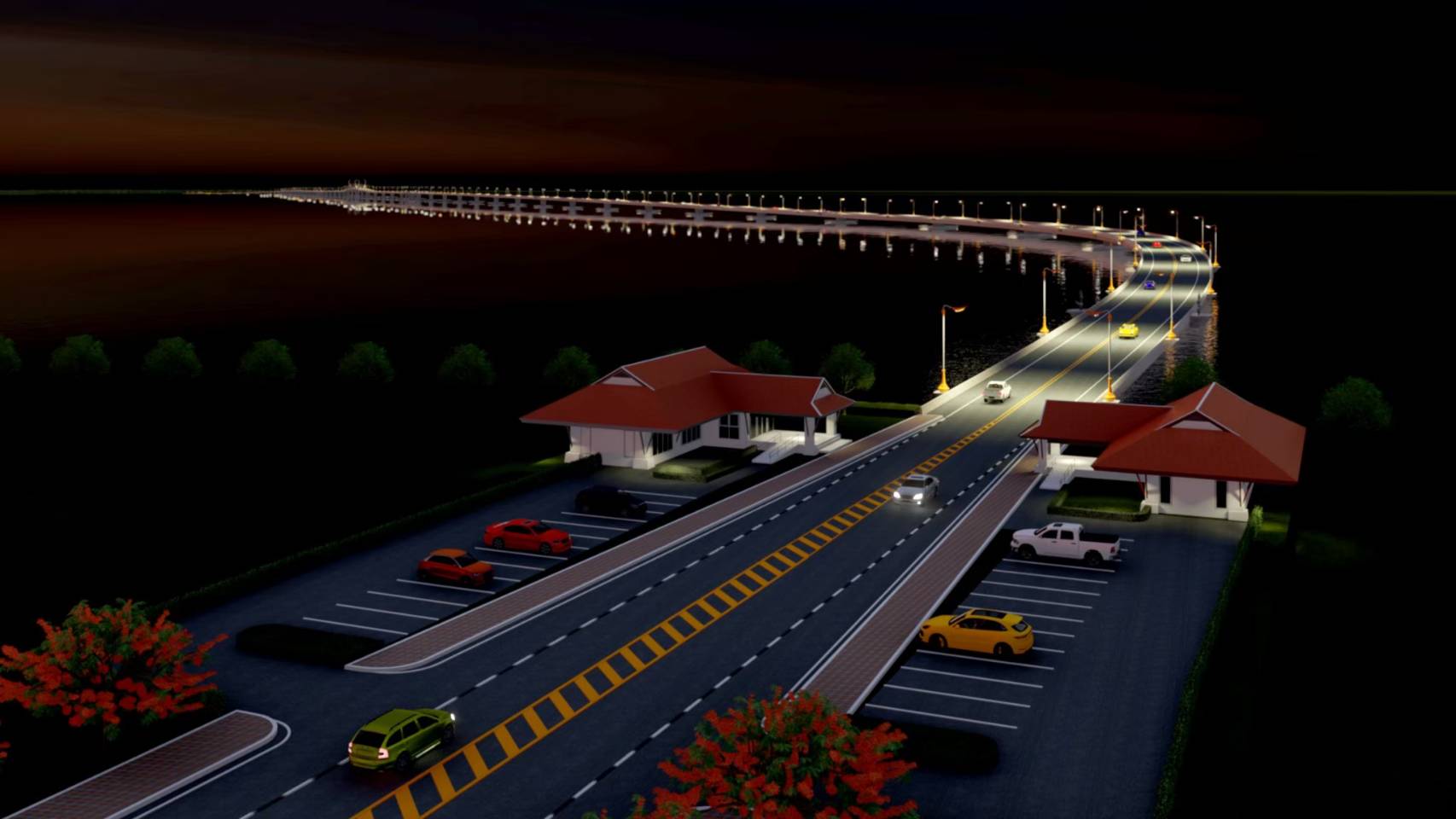 ทางหลวงชนบท ทุ่ม 6.6 พันล้าน ผุด 2 สะพาน แลนด์มาร์กใหม่ภาคใต้
