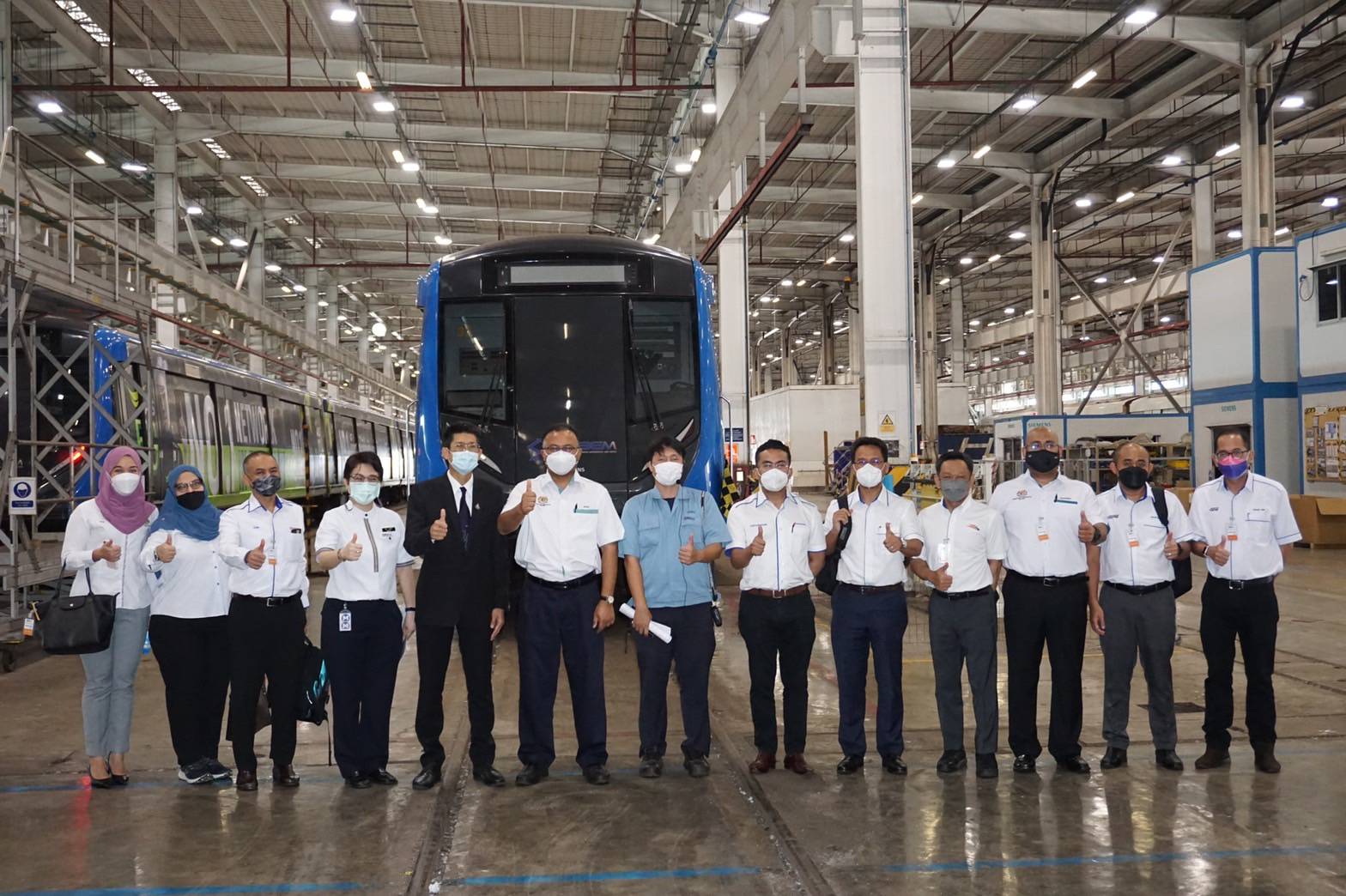รฟม.ต้อนรับปลัดกระทรวงคมนาคมมาเลเซีย โชว์โครงการรถไฟฟ้าในเมือง