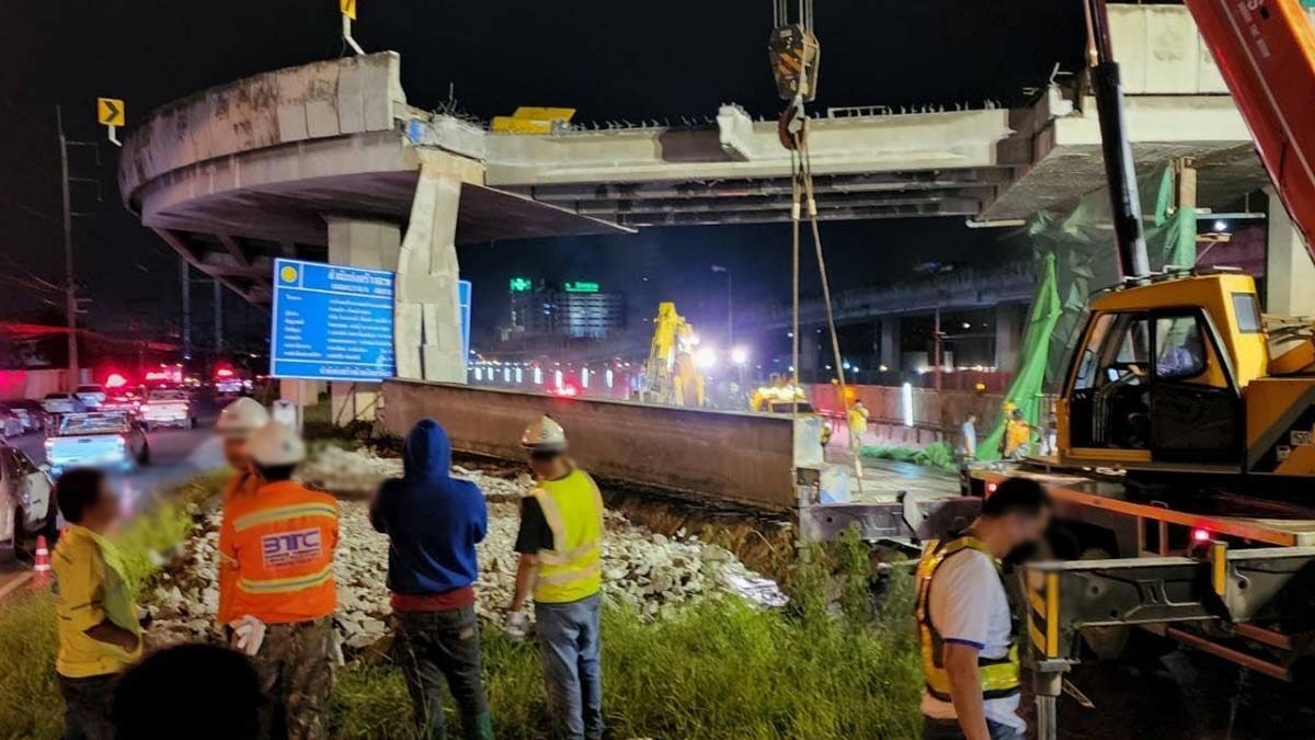 สะพานกลับรถล่ม กรมทางหลวงสั่งเช็ก 200 โครงการ ทั่วประเทศ