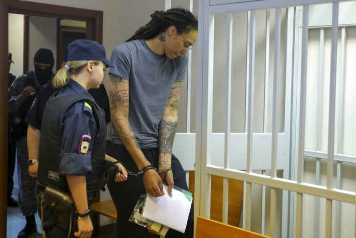 Russia Griner ปล่อยนักบาสดาวดัง