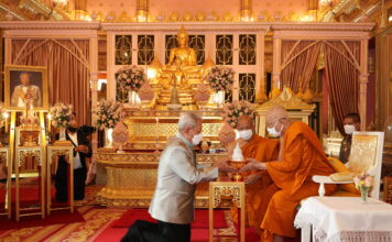 สมเด็จพระสังฆราช สวดพระอภิธรรม อัญเชิญอัฐิ พล.อ.เปรม