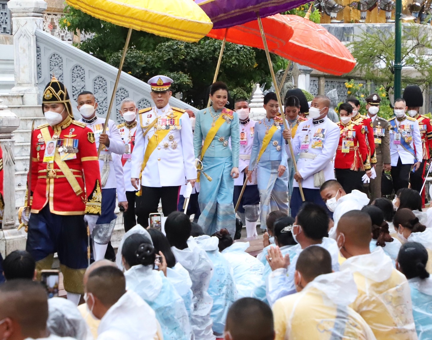 ในหลวง พระราชินี เสด็จฯพระราชพิธีมหามงคล เฉลิมพระชนมพรรษา พระพันปีหลวง