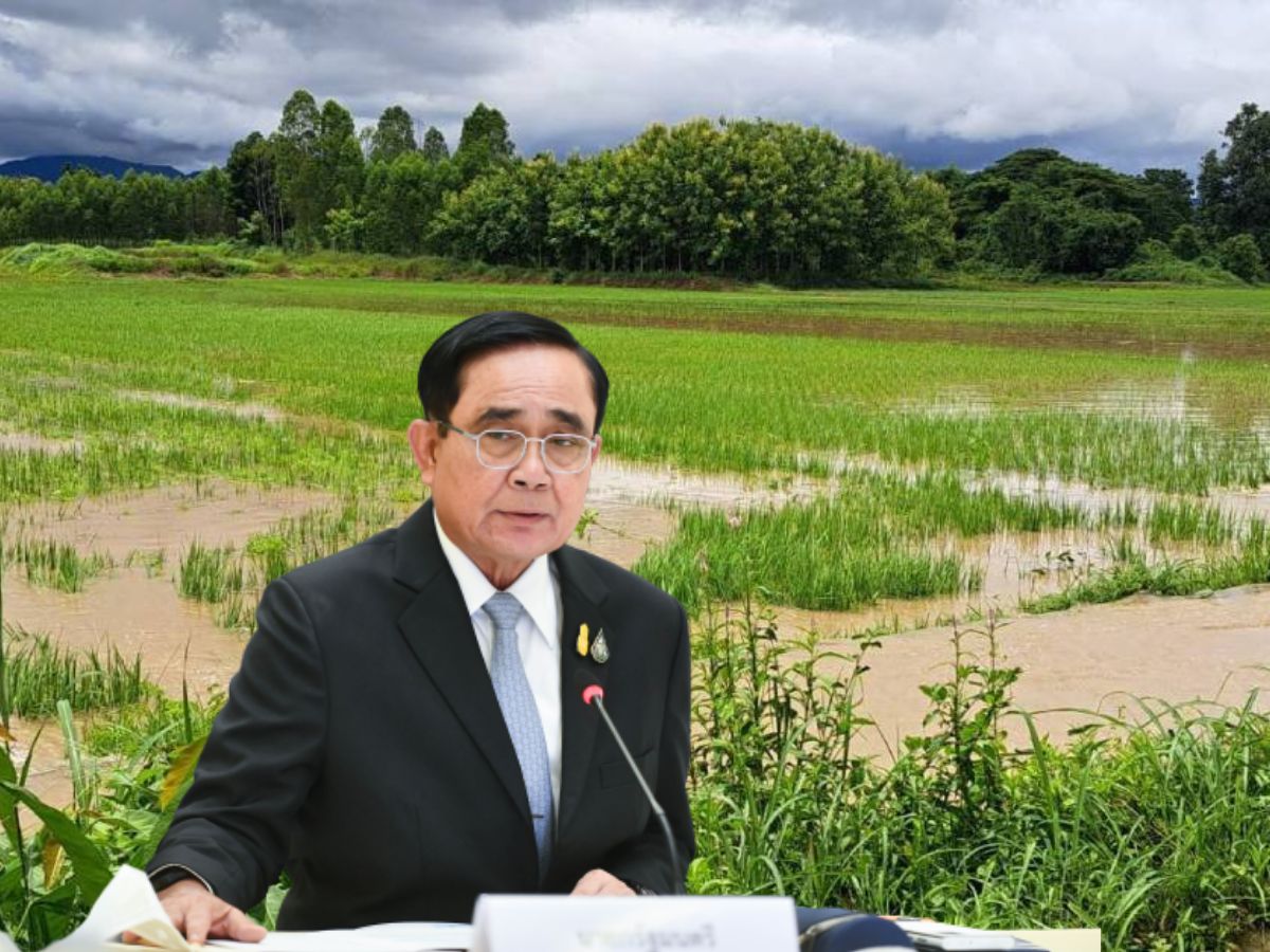 ประยุทธ์ ห่วงเกษตรกรเจอน้ำท่วมหนัก กระทรวงเกษตรฯเร่งเยียวยา