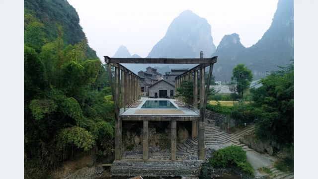 โรงแรม Alila Yangshuo Hotel 
