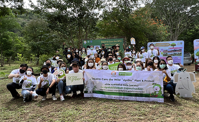Care the Wild “SET-แอสเซทไวส์” ปลูกป่ากาญจนบุรี