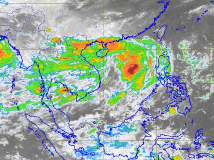 มู่หลาน1 ประกาศพายุมู่หลานฉบับ 8 ฝนตกหนักมากใน 3 ภาค 25 จังหวัด