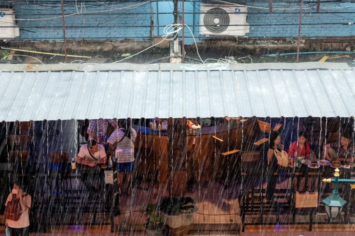 THAILAND-WEATHER ประกาศเตือนฉบับที่ 4 ฝนตกหนักมาก
