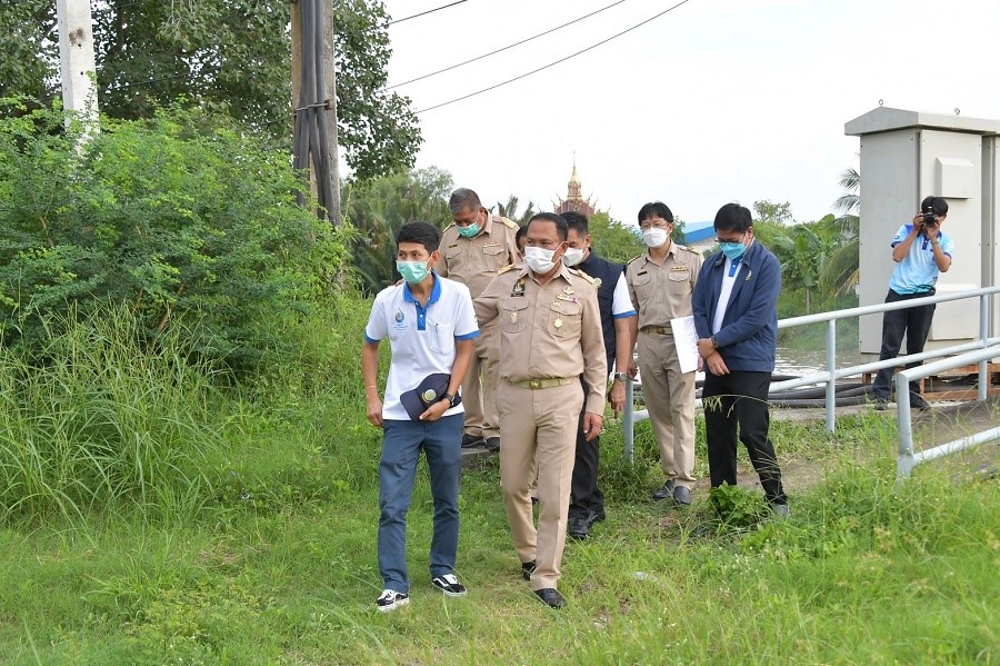 ชป.เร่งระบายน้ำคลองประเวศฯ ลงสู่แม่น้ำบางปะกง