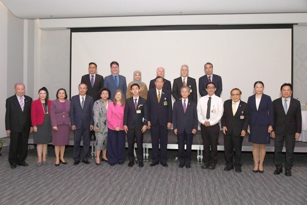 ประธานรัฐสภา แถลงข่าวแก่คณะทูตานุทูต ในโอกาสการเป็นเจ้าภาพการประชุมประจำปีรัฐสภาภาคพื้นเอเชียและแปซิฟิก ครั้งที่ ๓๐