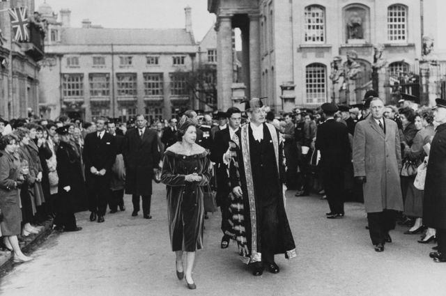 The Queen with Harold Macmillan