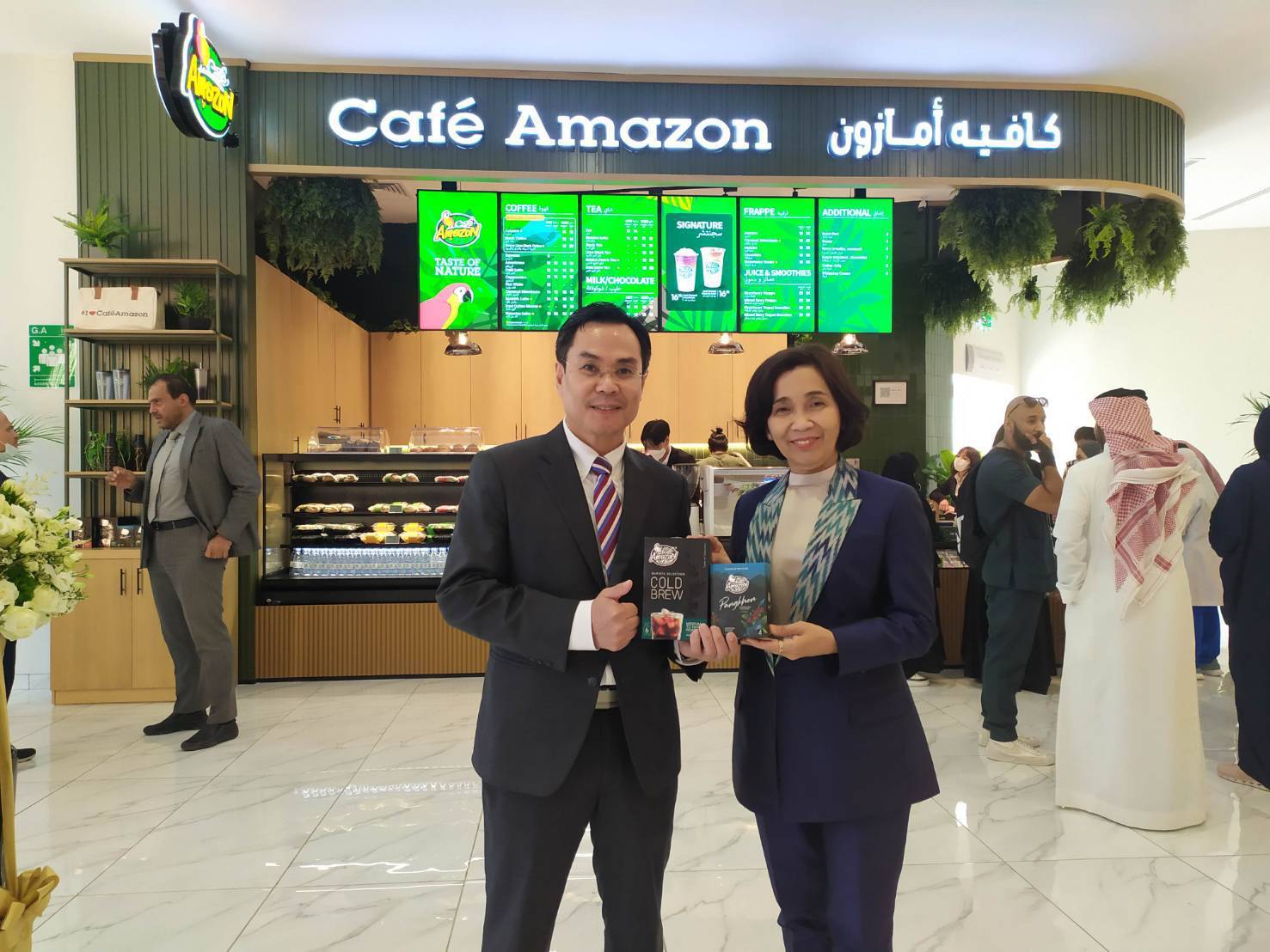 OR ตั้งเป้าใน 10 ปี เปิด Cafe Amazon ให้ได้ 150 สาขา ทั่วซาอุฯ