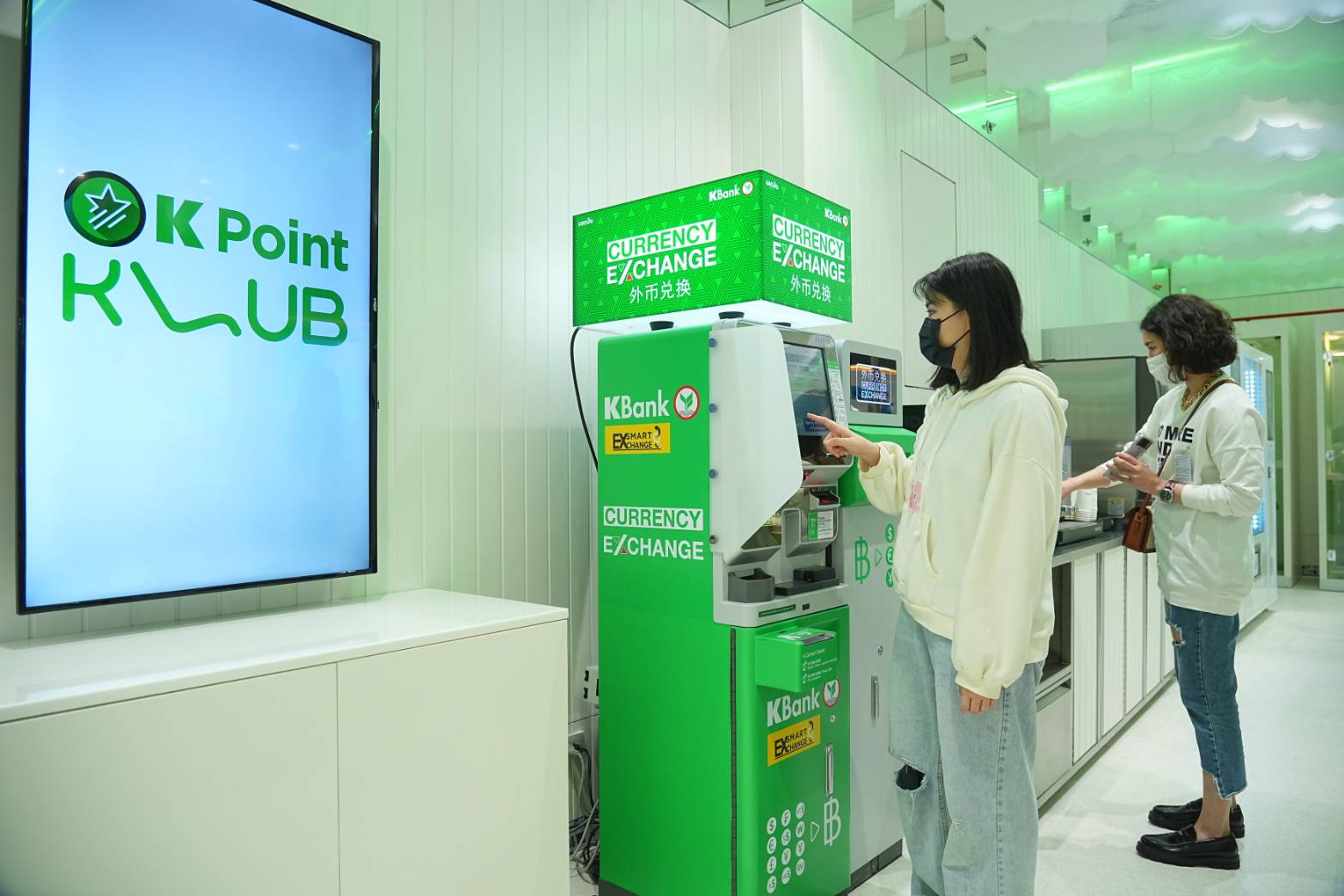 กสิกรไทย เปิด K Point KLUBสนามบินสุวรรณภูมิ พื้นที่พักรอก่อนขึ้นเครื่อง
