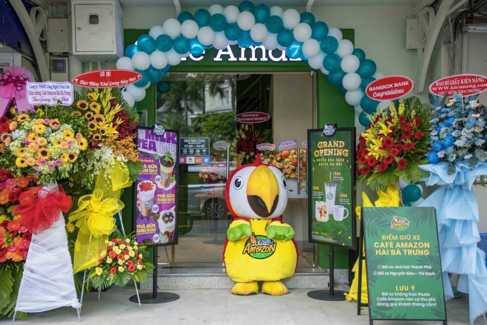 OR จับมือ CRG เปิด Café Amazon สาขาที่ 14 ปักหมุดนครโฮจิมินห์