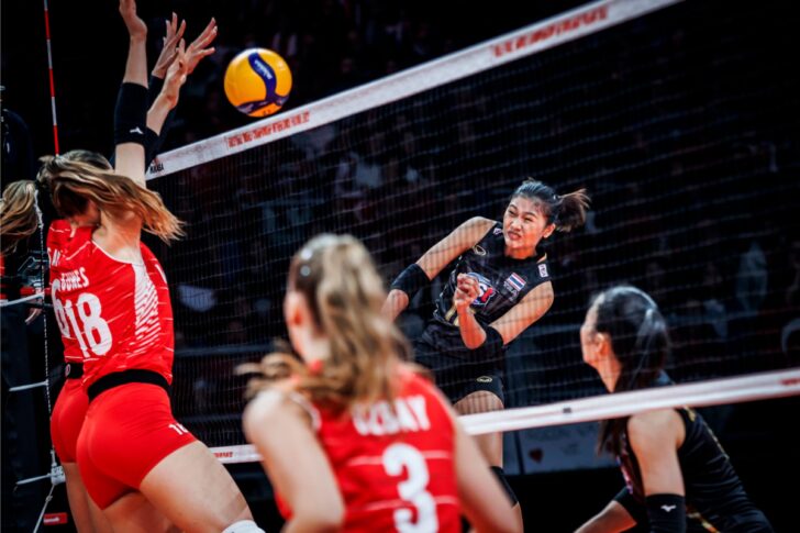 ไทย ชนะ ตุรกี 3-2 เซต ในศึกการแข่งขัน World Championships 2022 ไทย ชนะ ตุรกี 3-2 เซต ในศึกการแข่งขัน World Championships 2022