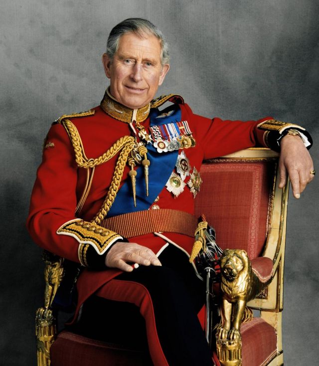 King Charles III posed for an official portrait to mark his 60th birthday.